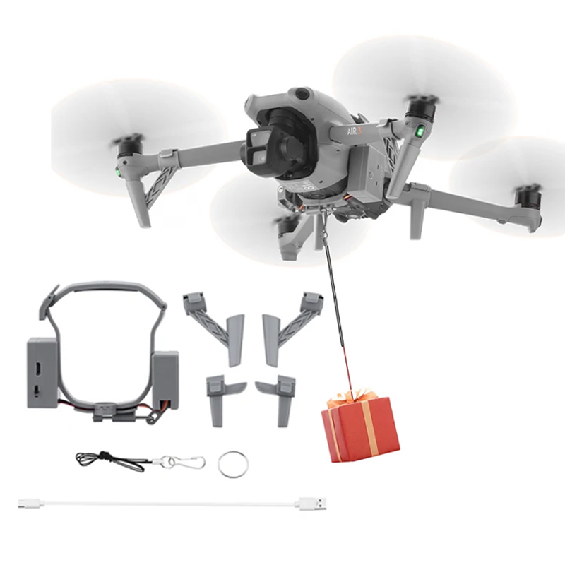 نظام BRDRC Airdrop لـ DJI Air  - مراجعة Dji Drone Air 3 وسعره