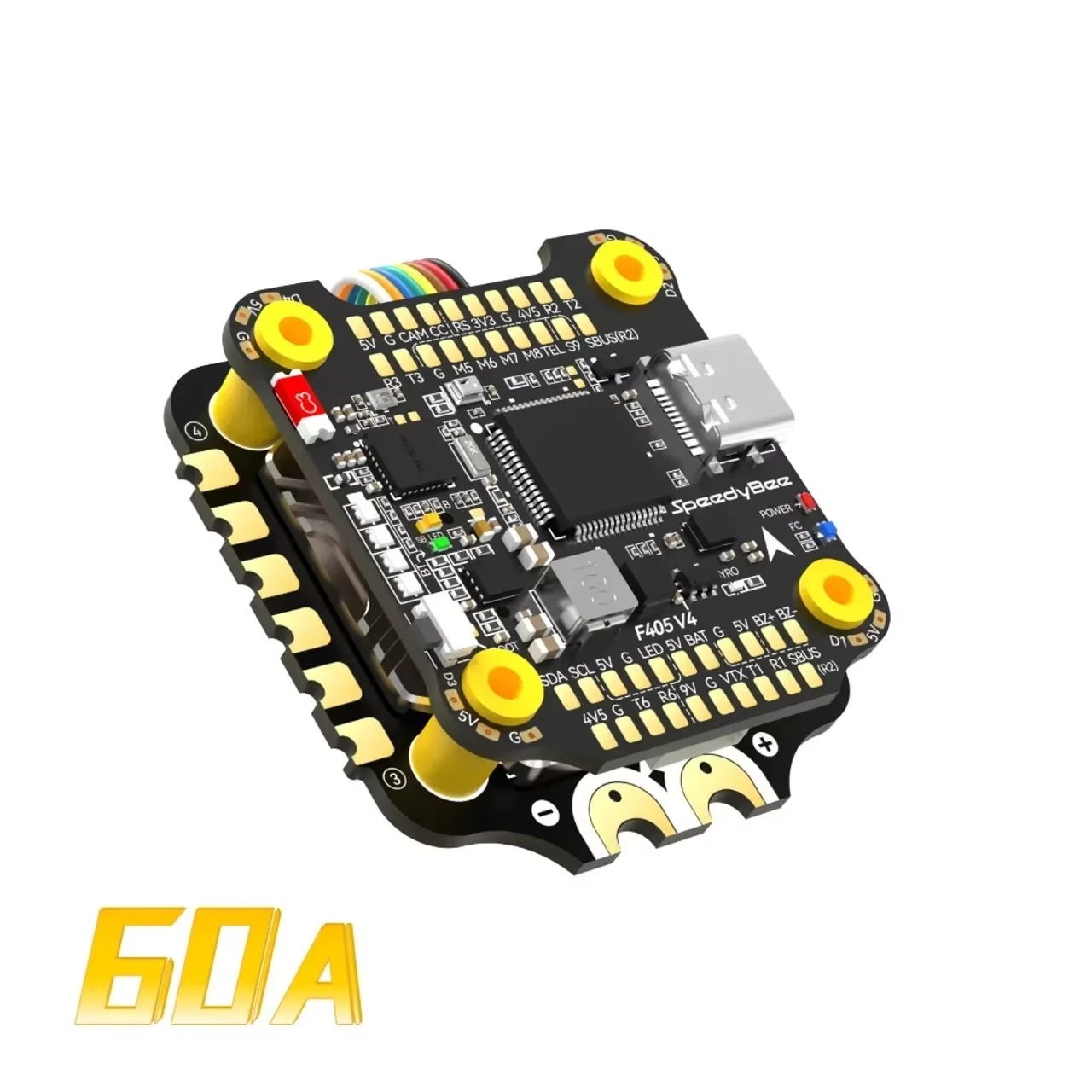 ToPssSpeedyBee F4 F405 V4 60A  - مراجعة Betaflight Fc F4 وسعره